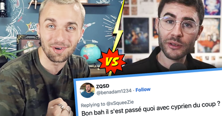 Squeezie : les internautes font pression pour savoir ce qu'il s'est réellement passé avec Cyprien