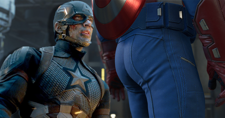 Captain America : Marvel se sert officiellement des fesses de Chris Evans pour son héros, la preuve en image