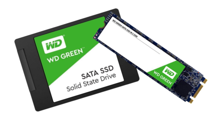 Moins de 50 euros pour ce disque SSD Western Digital Green au format 2,5 pouces ou M.2