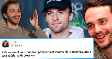 Squeezie : les internautes divisés par la vidéo Qui est l'imposteur avec Panayotis Pascot et Jérôme Niel (15 tweets)