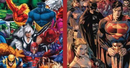 17 super-héros Marvel et leur équivalent DC