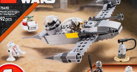 LEGO Star Wars 75410 : super promo ce set avec Mando et Grogu pour les enfants