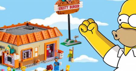 Les Simpson : avec ce set Krusty Burger, LEGO régale les fans de la série animée
