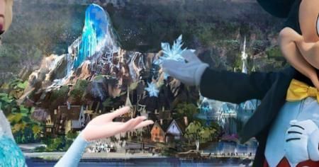 Disneyland Paris partage les premières images de l'attraction La Reine des Neiges