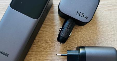 Test UGREEN Nexode : batterie externe et chargeurs avec USB-C rétractable