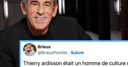 Thierry Ardisson est décédé, les internautes rendent hommage à l'homme en noir
