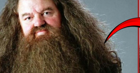 La série Harry Potter révèle la toute première image de son Hagrid