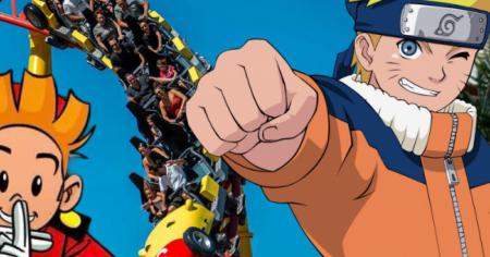 Le parc Spirou en France dévoile les attractions de la zone Naruto