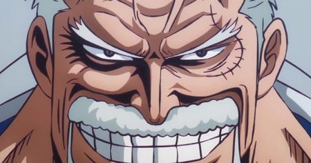 Dans One Piece, Garp se distingue par un Haki des Rois que même Roger n’a jamais eu