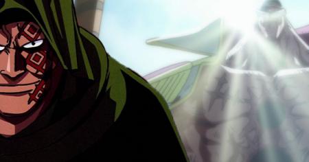 Dragon sauvé par Barbe-Blanche dans le chapitre 1161 de One Piece