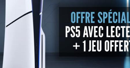 Belle offre : PS5 avec lecteur Blu-Ray + 1 jeu à prix canon !