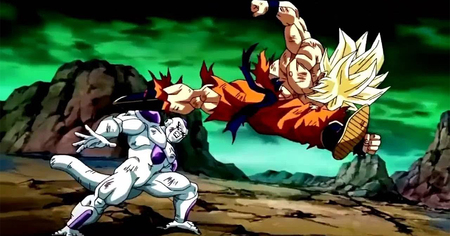 Dragon Ball Z : le combat entre Goku et Freezer comme vous ne l'avez jamais vu