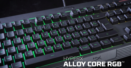 Bon plan : l'excellent clavier gaming HyperX Alloy Core RGB est à 49,99 € seulement !