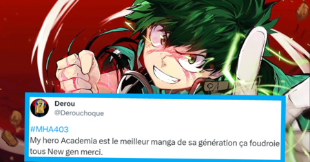 My Hero Academia : le chapitre 403 du manga a fuité, les fans s'emballent (15 tweets)