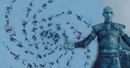 Game of Thrones : voilà à quoi correspond le symbole en spirale du Night King