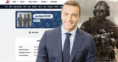 Jordan Bardella : Call of Duty, JVC, ... les internautes déterrent son passé en ligne