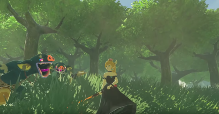 Breath of Wild : exit Link, incarnez-y Bowsette et purifiez Hyrule dans les flammes