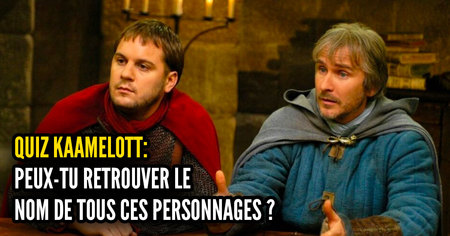 Quizz Kaamelott : retrouveras-tu le nom de tous ces personnages ?