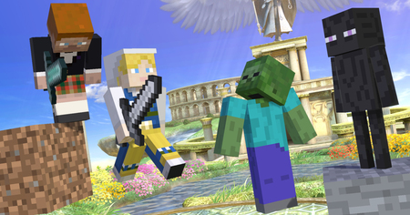 Minecraft : les figurines Amiibo Steve et Alex sont en précommande