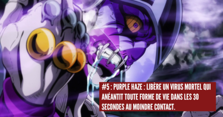 Jojo's Bizarre Adventure : ces 5 Stands de Golden Wind sont les plus terrifiants de l'anime