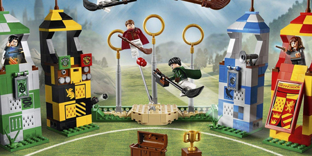 Super promo sur le set LEGO Harry Potter Le match de Quidditch pour revivre les aventures des célèbres sorciers