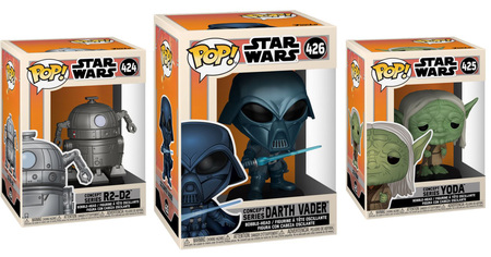 Star Wars : 4 nouvelles figurines Concept Series Funko Pop se montrent et séduisent au premier regard