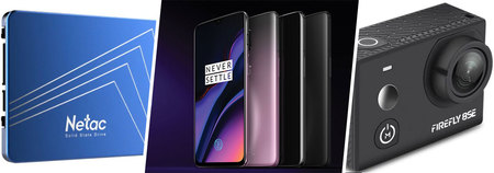 OnePlus 6T à -24%, SSD 240G à -15%, caméra sport 4K à -22%, les promotions répondent présent pour Noël