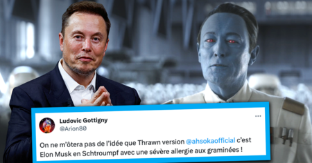 Ahsoka : Thrawn comparé à Elon Musk, les internautes chambrent le patron de X