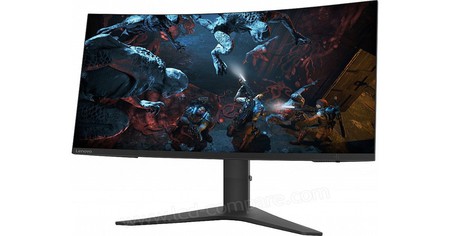 Importante réduction sur l’écran incurvé PC Lenovo G23qc-10 31,5” QHD