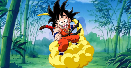 Cette figurine de Goku enfant est vraiment trop mignonne