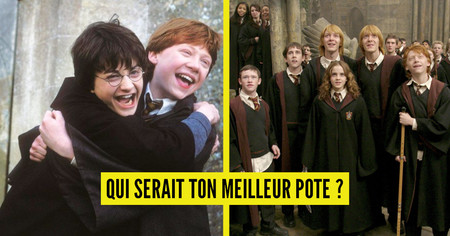 Test de personnalité Harry Potter : qui serait ton meilleur pote dans la réalité ?