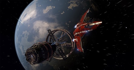 Elite Dangerous : un ancien vaisseau spatial abritant des passagers humains finalement découvert