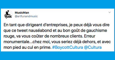 Cultura : le community manager se fait détruire par les internautes