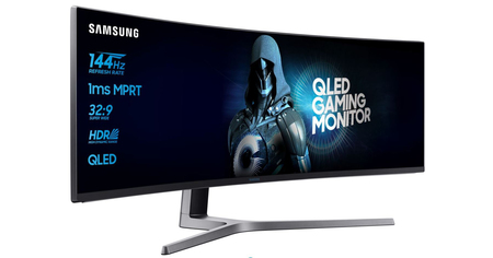 Cet écran gaming QLED incurvé QHD 144Hz de chez Samsung bénéficie d'une double réduction