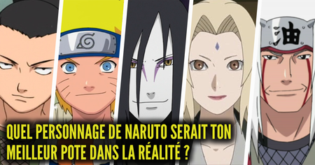 Test de personnalité : quel personnage de Naruto serait ton meilleur pote dans la réalité ?