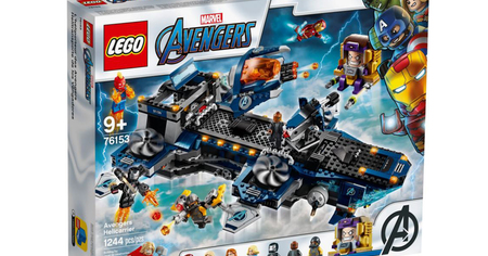 Les précommandes du set LEGO l'Héliporteur des Avengers sont ouvertes