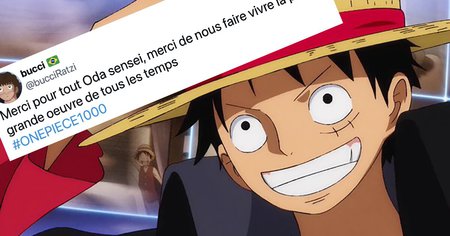 One Piece : l'épisode 1000 est là, les fans sont en folie (25 tweets)