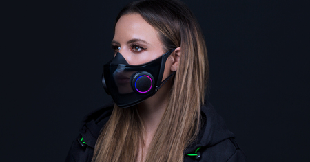 Protégez-vous du Covid-19 avec le nouveau projet de Razer, un masque transparent avec éclairage RGB