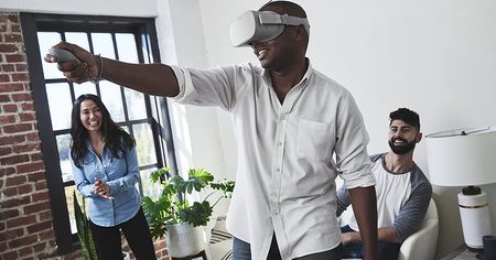 Le casque de réalité virtuelle Oculus Go sans fil et parfaitement autonome profite d'une baisse de prix