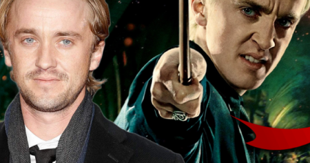 Harry Potter : Tom Felton dévoile une photo d'un Drago Malefoy différent