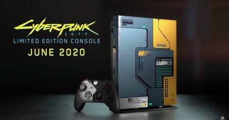 Xbox One X : une magnifique édition limitée Cyberpunk 2077