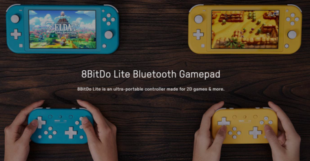 8BitDo Lite : des manettes pour la Nintendo Switch Lite