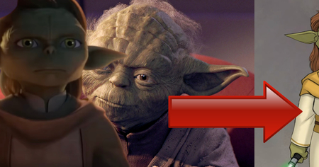 Star Wars : découvrez ce nouvel aperçu de Yaddle, une maître Jedi de la même espèce que Yoda