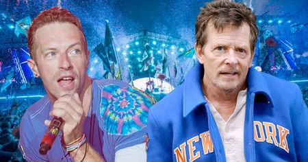 Retour Vers le Futur : Michael J. Fox apparaît en fauteuil roulant au concert de Coldplay