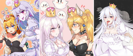 Après Bowsette, c'est au tour de Boosette d'être l'objet de tous les désirs