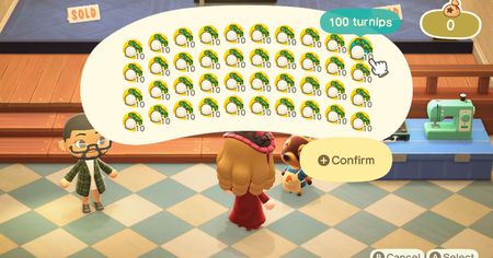 Animal Crossing: New Horizons, un calculateur du cours du navet pour se faire un max de clochettes