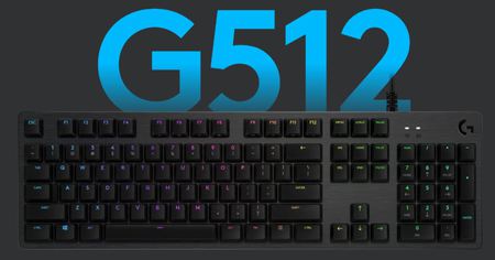 Le clavier gaming Logitech G512 RGB Carbon avec switch mécaniques bénéficie de 40 euros de réduction