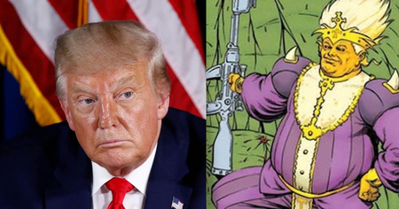 Thanos a de la concurrence, Donald Trump est devenu un super vilain