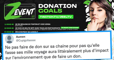 ZEvent : face à la polémique de ses donation goals, la streameuse Jeel forcée de prendre la parole