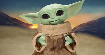 Star Wars The Mandalorian : grosse promotion sur la peluche interactive de Grogu Bébé Yoda